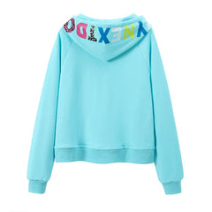 BND Logo Print Pullover Hooded Top