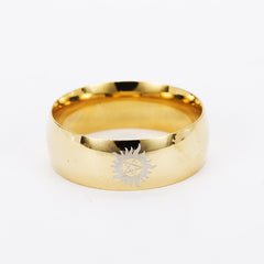Supernatural Logo Stainless Steel Ring