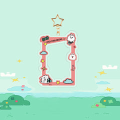 KPOP Acrylic Cartoon Card Cover Keychain