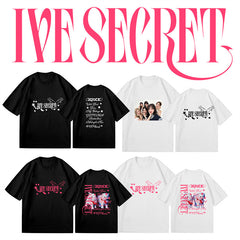 IVE SECRET Poster Crew Neck T-shirt