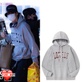 Men's and Women's Lonely Printed Pullover Hoodie