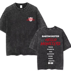 Vintage Babymonster Batter Up Washed T-shirt