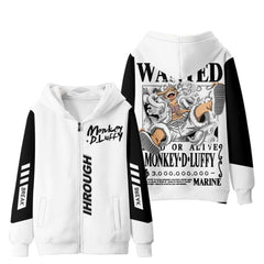 Men's Luffy Digital Print Cos Hoodie