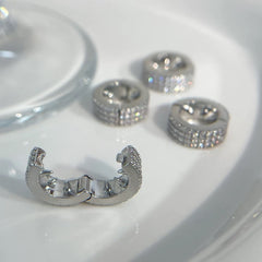 Jennie Round Braided Hair Ring Buckle