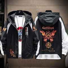 Trendy Game Sunscreen Thin Zipper Jacket