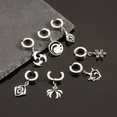 Seven Elements Stainless Steel Earrings