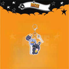 KPOP Boy Group Cartoon Acrylic Keychain Bag Pendant
