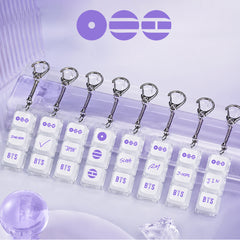 "ARIRANG" Pressable Keycap Pendant Keychain