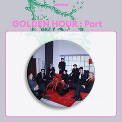 ATE "GOLDEN HOUR: Part.5" Album Badge Mirror Keychain