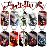 Asta Anime Printed Dog Tag Necklace