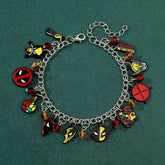 Deadpool and Wolverine Alloy Bracelet