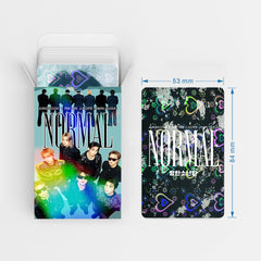 60PCS BANGTAN NORMAL Heart Holographic Photocards