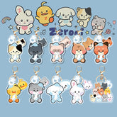 KPOP Cartoon Acrylic Pendant Keychain