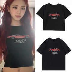 Yuna CHANGE GEARS Cotton Short-sleeved T-shirt