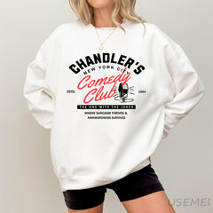 Chandler Friends Pullover Sweatshirt