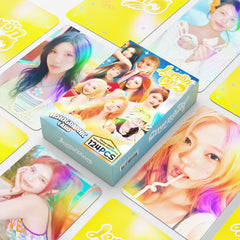 124PCS H2H Lemon Tang Holographic Photocard Sticker