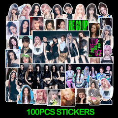 100pcs Kpop WE GO UP Stickers