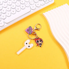 NJZ Lightstick Acrylic Keychain Pendant