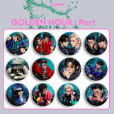 "GOLDEN HOUR: Part.5" Album Badge Mirror Keychain