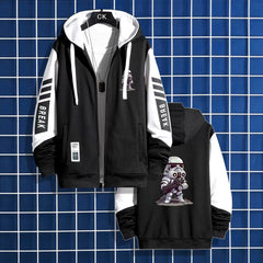 Mandalorian Zip Up Loose Hooded Jacket