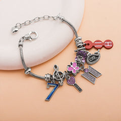 OT7 ARMY Beaded Pendant Bracelet
