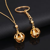 Anime Bell Keychain Pendant Necklace