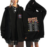 Lovely Girls Graphic Zip Up Hoodie