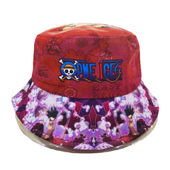 Casual Anime Printed Bucket Hat