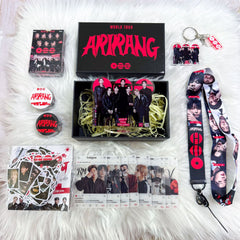 BTS Album ARIRANG Photocard Keyring Sticker Gift Box