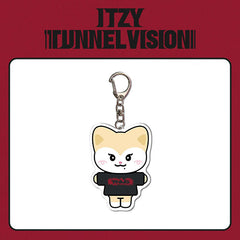 "TUNNEL VISION" Keychain Pendant