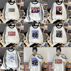 Casual KARMA Album College Crew Neck Sweatshirt