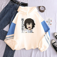 Unisex BSD Anime Print Pullover Hoodie
