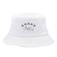 Korean Fashion Cute Letter Print Bucket Hat