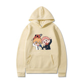 Unisex Cute Anime Pattern Pullover Hoodie