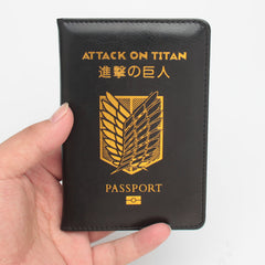 Anime Leather Passport Cover