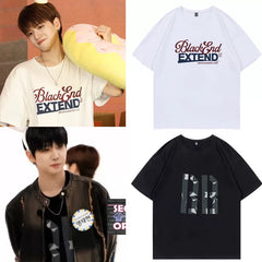 JAEHYUN RIWOO Printed Cotton T-shirt
