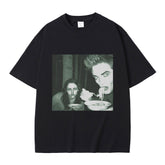 Funny Twilight Edward and Bella Pattern Tee