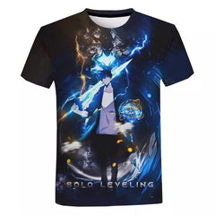 Men's Solo Leveling 3D Print T-shirt