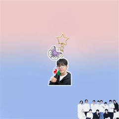 KPOP Seventeen Cartoon Acrylic Keychain Pendant