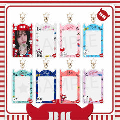 BM Cartoon PhotoCard Insert Keychain