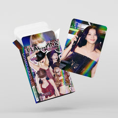 30PCS BP LISA JENNIE Holographic Photocard
