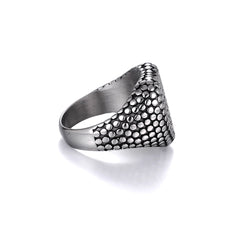 Retro Martin Polka Dot Heart Shape Ring