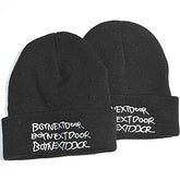 BND Embroidered Knit Wool Hat