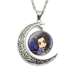 Cute Anime Crescent Necklace