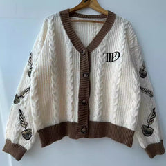 Taylor TTPD Embroidery Cardigan Sweater