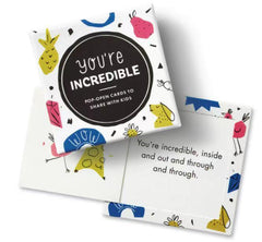 You're Incredible 30 Pop-Open Cards To Share with Kids
