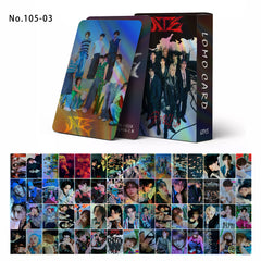 60pcs Laser SKZ LOMO PhotoCard