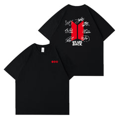 BTS Comeback Cotton Short-sleeved T-shirt