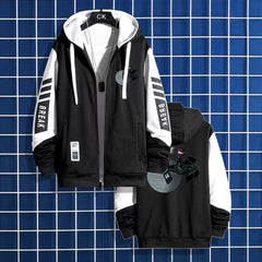 Mandalorian Zip Up Loose Hooded Jacket