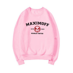 Women's Maximoff Letter Crew Neck Sweatshirt